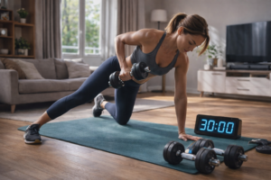 Musculation à la maison : comment se muscler quand on manque de temps ?
