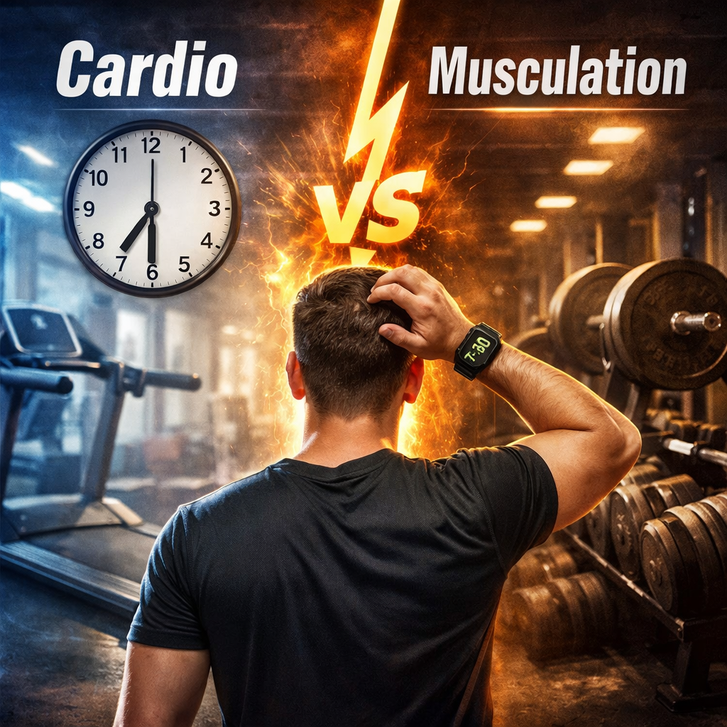 Cardio ou musculation : lequel choisir (et dans quel ordre) quand on est pressé ?