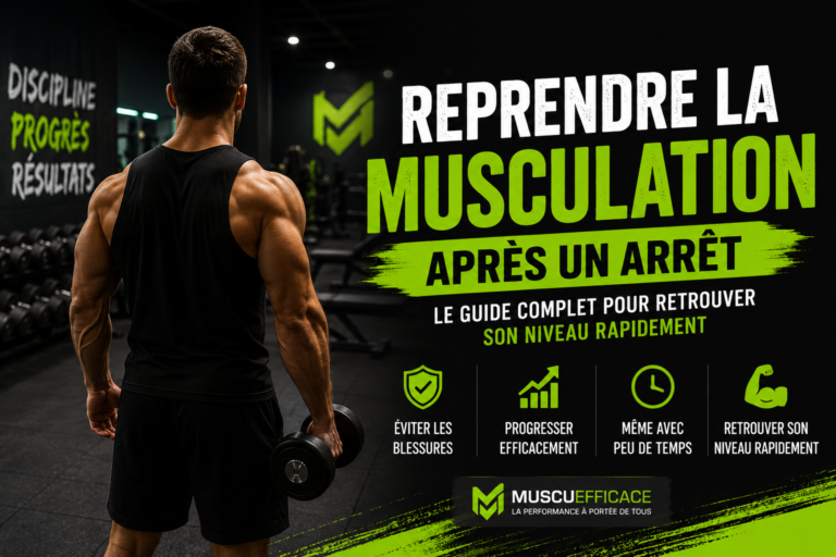 reprendre la musculation apres un arret et retrouver son niveau rapidement