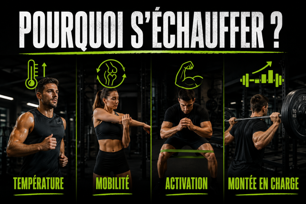 Les étapes et bénéfices d’un échauffement avant la musculation