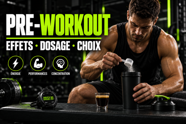 pre workout avant une séance de musculation