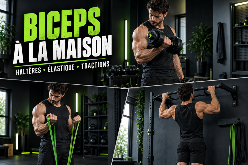 exercice biceps maison