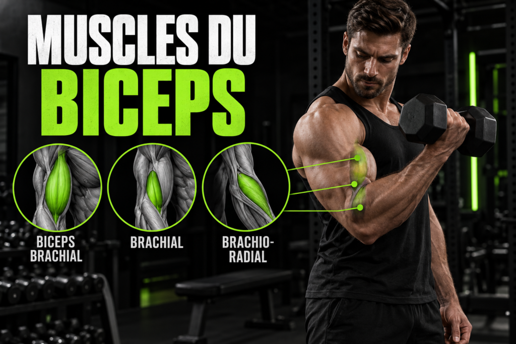 muscles sollicités pendant un exercice biceps
